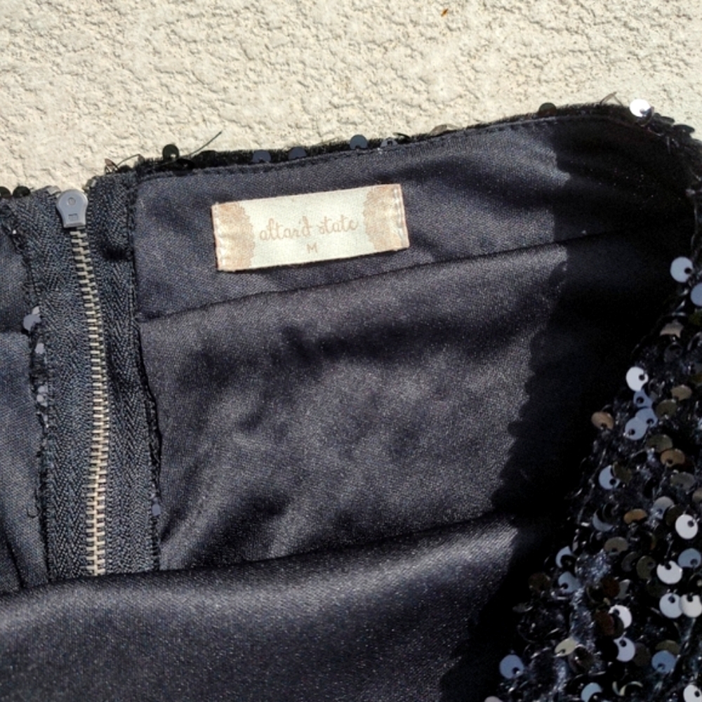 Altered State black sequin mini - Picture 4 of 4